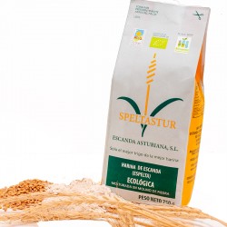 Organic White Spelt Flour 750g package